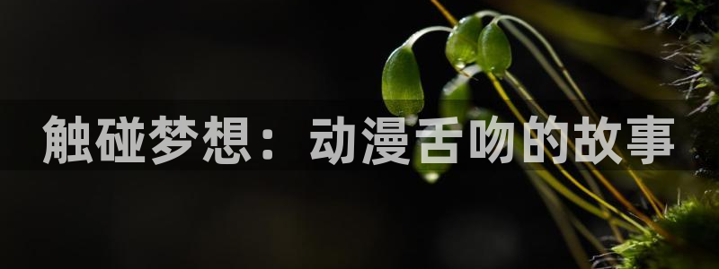 韩国漫画全集：触碰梦想：动漫舌吻的故事